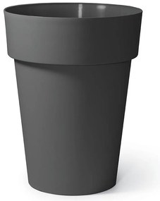 Kvetináč Vaso Round Alto Cleo 45cm antracit