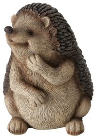 Záhradná figúrka z polyresinu Maggy, sada 2ks, 12 cm, hnedá