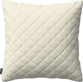 Obliečka Kinga pikovaná 43 x 43 cm farba produktu krémová látka lesklá, zamatová