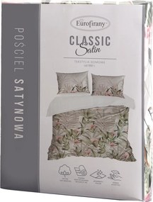 SATÉNOVÉ OBLIEČKY SPRING08 200X220 CM, 2KS 70X80 CM VZOROVNÉ