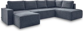 XXXLutz SEDACIA SÚPRAVA, textil, tmavomodrá MID.YOU - Sedačky - 001454003628