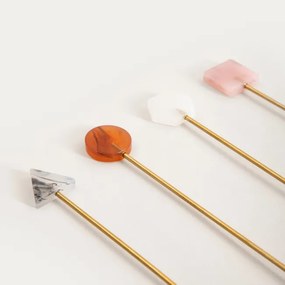 Súprava dezertných príborov DORELLE zlatá (4ks) 763311