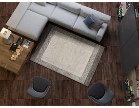 Sivý koberec 80x150 cm Delta – Universal