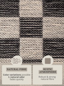Kusový koberec Handloom 106333 Rex White Black, 120x170, čiernobiela, chodba / predsieň, Hanse Home