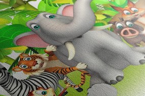 Obraz zvieratká z džungle Varianta: 60x40