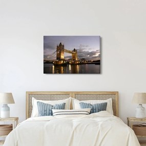 Obrázok - Tower Bridge v noci (90x60 cm)