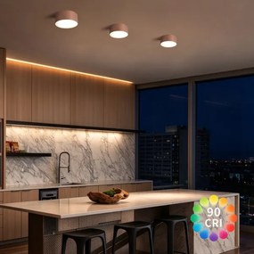 BRILAGI -LED Kúpeľňové stropné svietidlo FORIS LED/14W/230V priemer 12 cm bronz IP44