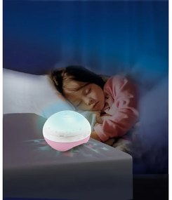 Infantino - Kolotoč nad postieľku 3v1 s melódiou, 3x AAA, ružový