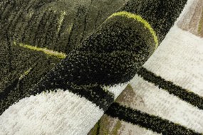 Koberec CLARA 02777A krémový / zelený