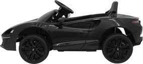 Ramiz Elektrické autíčko McLaren Artura pre deti čierne + pohon 4x4 + diaľkové ovládanie + plynulý štart + EVA kolesá + audio LED