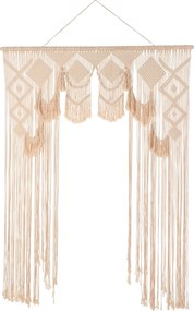 Prírodný drhaný záves so vzorom Macramé Curtain - 154*3*273 cm
