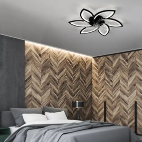 Brilagi-LED stmievateľné svietidlo s ventilátorom LED/50W/230V 3000-6500K čierne