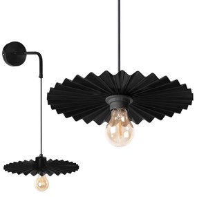 Toolight Toolight, nástenné svietidlo 30cm APP1355-1W, čierna, OSW-05665