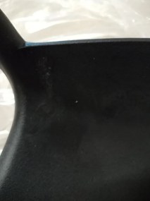 AKCIA Čierna plastová stolička KATO II. akosť