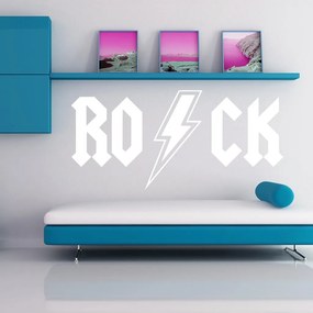 Veselá Stena Samolepka Rock Farba: béžová, Veľkosť: 60 x 30 cm