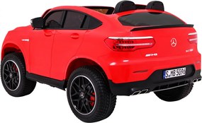 Ramiz Mercedes GLC 63S detské auto Červené SUV + pohon 4x4