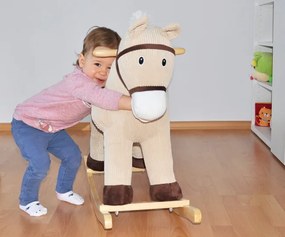 Hojdací koník Pony so sivými bodkami