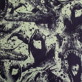 Jerry Fabrics Bavlnené obliečky 140x200 + 70x90 cm - Jurský svet "Volcano"