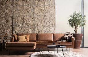 Čierny konferenčný stolík BePureHome Bounds, ø 76 cm