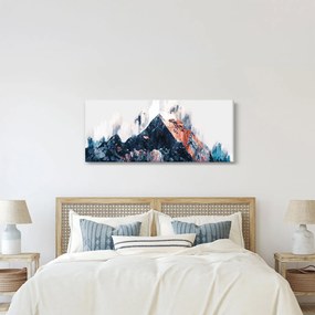 Obraz - Abstraktná hora (120x50 cm)