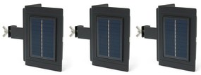 Solárne svietidlá na strešné žľaby, 3 ks