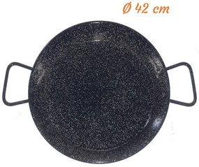 13391 Smaltovaná paella panvica 42 cm GARCIMA