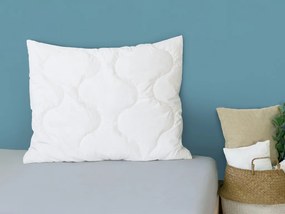 Exkluzívny vlnený set: Peřina aj dvojitý vankúš ručne prešité aktívnym striebrom