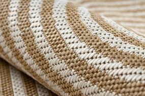 Koberec ORGANIC 1835 geometrický, krémový / naturálny