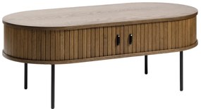 Konferenčný stolík v dekore duba v prírodnej farbe 60x120 cm Nola – Unique Furniture
