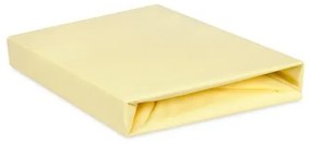 Matex Jersey nepriepustné prestieradlo ecru, 70 x 140 cm