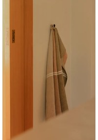 Ľanová utierka Venla 46x70, škoricovo-biela