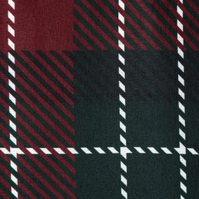VIANOČNÉ RENFORCÉ OBLIEČKY NOELLIE 140X200 CM, 1 KS 70X80 CM VZOROVANÉ
