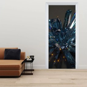 Fototapeta na dvere - Kryštál (95x205cm)
