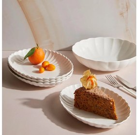 27-dielna jedálenská súprava, biela, porcelán