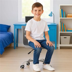 Otočná kancelárska stolička Springos HF0041 - sivá