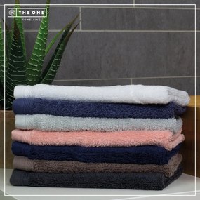 The One Towelling® Malý uterák Organic 30x50 - Antracit | 30 x 50 cm