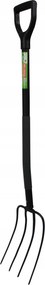 Garden Line 4-zubová poľnohospodárska vidlica s oceľovou rúčkou 120 cm *4044