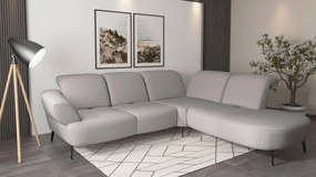 XXXLutz ROHOVÁ SEDAČKA, textil, svetlosivá Sit & More - Sedačky - 000144013293