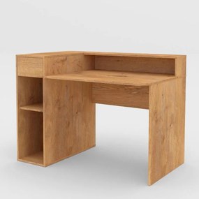 písací stolík REA ROBERTO, LAVÝ, dub canyon