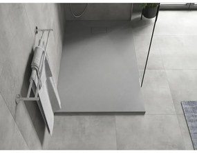 Mexen Hugo, SMC obdĺžniková sprchová vanička 140 x 90 cm, šedá, 42619014