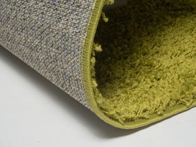 Mono Carpet, Kusový koberec Efor Shaggy 1903 Green, 120x170, zelená, obývacia izba