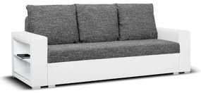 Rozkládací pohovka MILAN I Šedá/Bílá