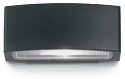 Vonkajšie nástenné svietidlo IDEAL LUX Andromeda AP1 Nero 061597