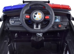 JOKOMISIADA Detské autíčko na batérie POLICAJNÉ AUTO s diaľkovým ovládaním PA0218