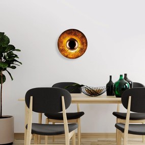 Nástěnná lampa Kurt 38 cm měděná