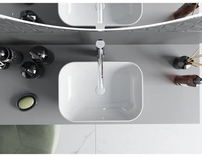 Mexen RITA umývadlo, 45x32 cm, biela, 21084500