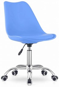 Otočná stolička ALBA - modrá