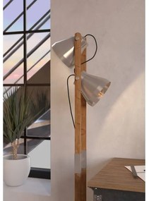Eglo 43954 - Stojacia lampa CAWTON 2xE27/40W/230V