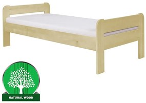 Posteľ Alex 90x200 borovica lak