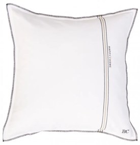 Cushion 50x50 White Chambray Happy Home - bez výplne